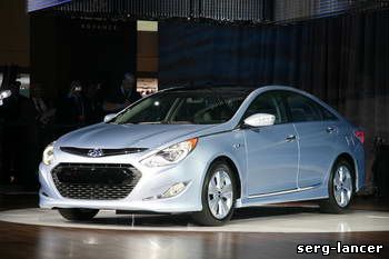 Hyundai Sonata Hybrid: до 100 км/ч на електротязі
